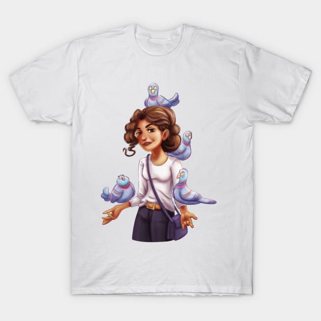 Michelle "MJ" Jones T-Shirt by KrisPlazun